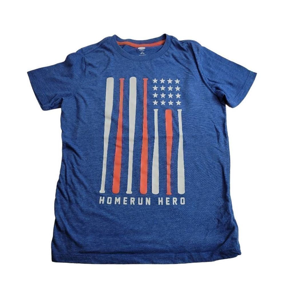 Old Navy Patriotic baseball shirt L10/12